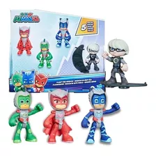 Bonecos Pj Masks Vs. Garota Lunar Missão Aérea Hasbro