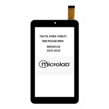 Pantalla Táctil Original Tablet Microlab Mb2 Mb3 Mb4- M. Te