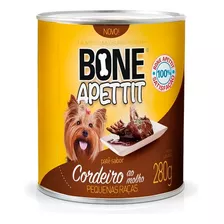 Bone Apettit Lata Cordeiro Porte Pequeno 280g