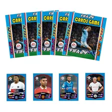 Kit Brinquedo Cartinhas Fifa Futebol 200 Cards - 50 Pacotes