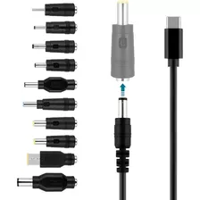 Kit Adaptadores 10 En 1 Para Cargar Portátil Con Power Bank