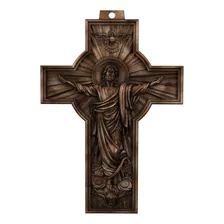 Cruz Crucifixo De Parede Jesus Cristo - Imagem Estátua