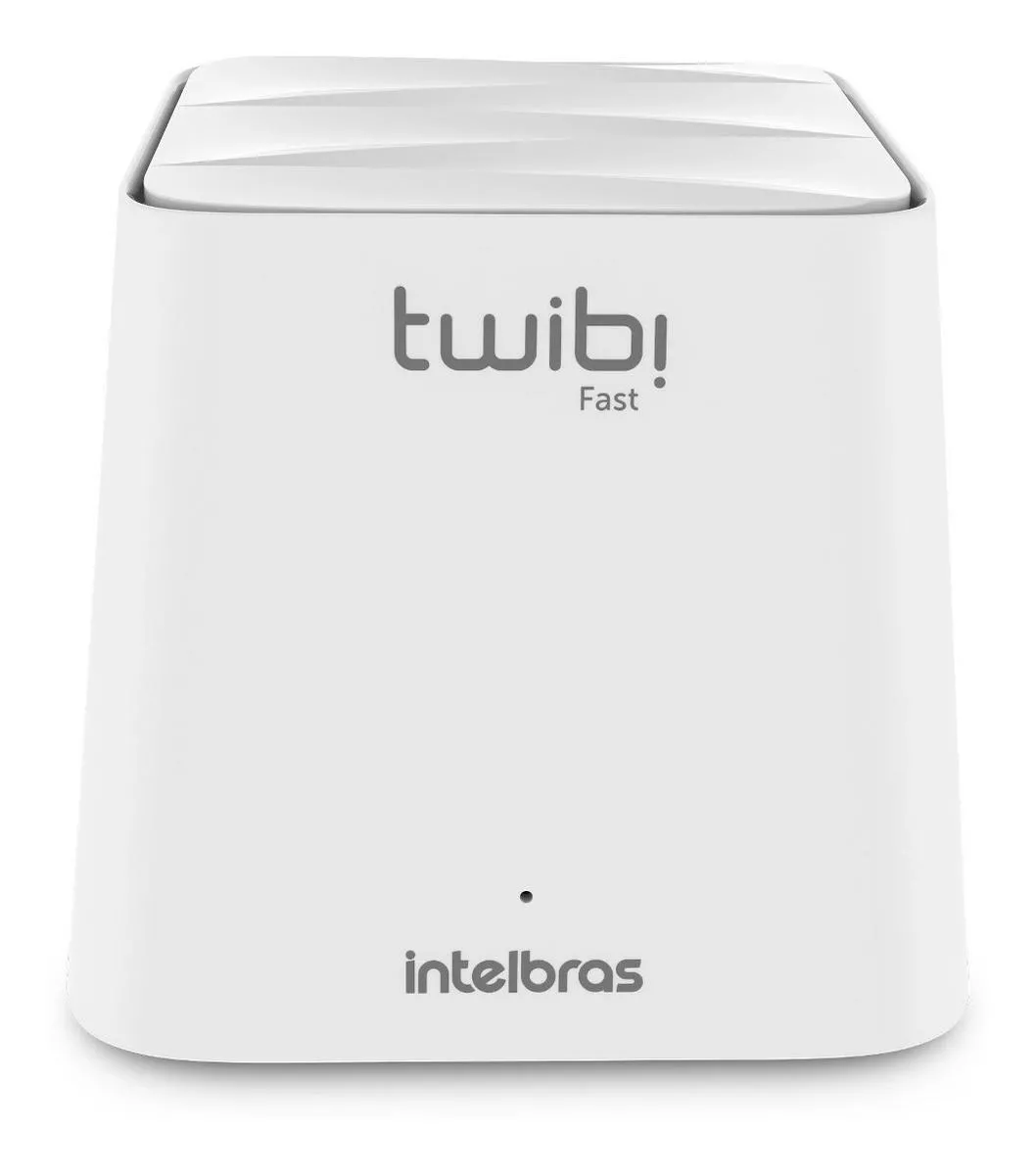 Roteador, Sistema Wi-fi Mesh Intelbras Kit Twibi Fast Branco 110v/220v 2 Unidades
