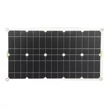 Kit De Carga Solar, Panel Portátil Flexible De 100 W