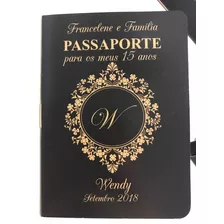 120 Convites Passaporte Viagem Divertido Casamento G