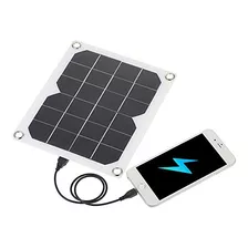 Lixada Cargador Solar 5w Panel Solar De Silicio Monocristali