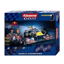 Scalextric Carrera Go! World Championship Red Bull!!!