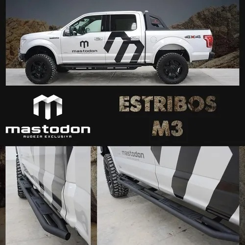 Estribos M3 Rocker Slider Gmc Sierra 19-22+ Dob Cab Mastodon Foto 4