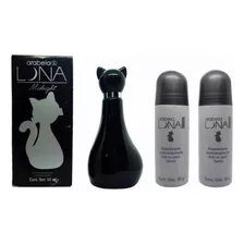 Perfume Dama Luna Midnight Floriental Frutal Arabela Set