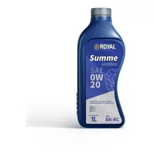 Summe Óleo Sintético Sae 0w20 Api Sn-rc Royal Lubrificante