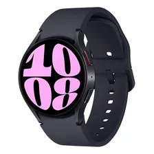 Reloj Samsung Galaxy Watch 6 40mm Bluetooth - Color De La Caja Negro Color De La Malla Negro Color Del Bisel Beige Diseño De La Malla Fluoroelastómero
