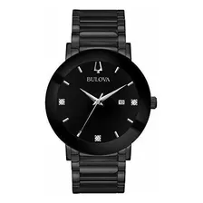 Reloj De Cuarzo Moderno Bulova Para Hombre Con Correa De Ace