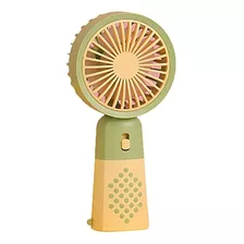 Mini Ventilador Mini Fan Portátil Recargable Luz Usb 5589
