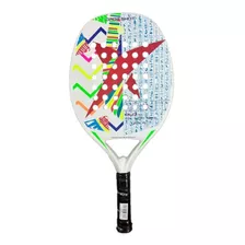 Raquete De Beach Tennis Drop Shot Nilo Red 2022 Cor Branco