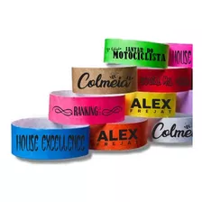 Pulseiras Personalizadas Shows E Eventos Kit 300 Unid.