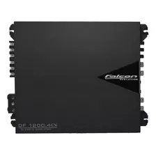 Amplificador Falcon Df 1200.4 Ex 1200w Rms 4 Canais Cor Preto