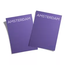 Papel Color Plus Amsterdan Roxo Tam. A4 180g Com 25 Fls