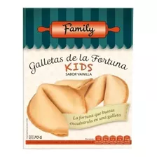 Galletas De La Fortuna Kids Sabor Vainilla 70 Grs - Family.
