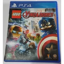 Jogo Lego Marvel Vingadores Ps4 Midia Fisica Wb Games Usado