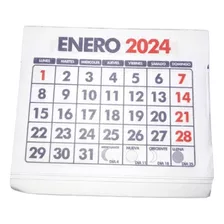 Taco Calendario Mini Año 2024 (100 Unidades)