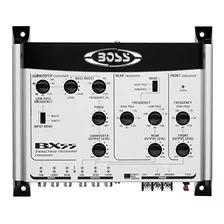 Crossover Electrónico Boss Audio Bx55 De 2-3 Vías Con Preamp