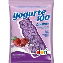 Bala Dori Yogurte100 Original Frutas Vermelhas Sem Glúten 600 G 