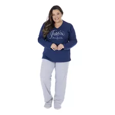 Roupa De Dormir Plus Size Tamanhos Grandes Meia Malha