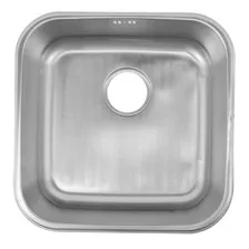 Lavaplatos Acero Inox Bajo Cubierta 43x43 + Desagüe / Dekora