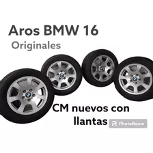 Aros Para Carro Bmw 16 Cm Nuevos Con Llantas 