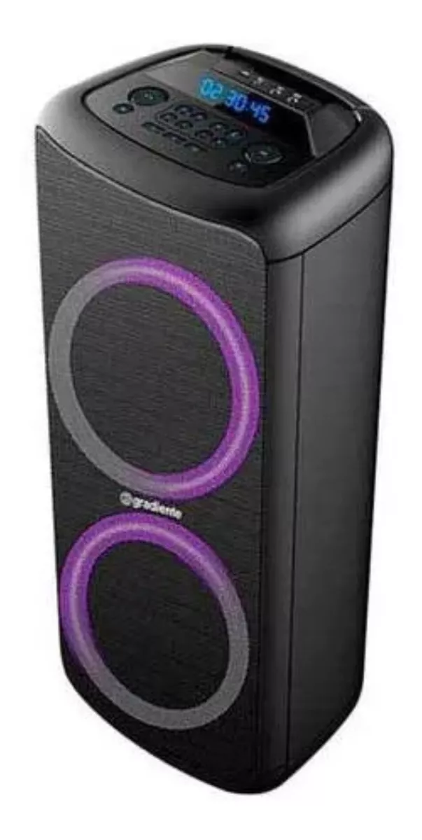 Alto-falante Gradiente Extreme Colors Gca203 Com Bluetooth Preto 110v/220v 