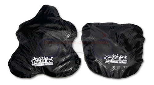 Cojines Viaje Moto Comfort Seat Talla M + Forro Impermeable Foto 3