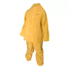 Traje De Pvc Impermeable Bil-vex Para Lluvia Con Capucha