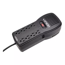 Regulador Vica V2500 2500va 1500w 8 Contactos 120v Supresión Negro