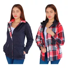 Chamarra Chaqueta Abrigo Mujer Invierno Moda Casual 0001