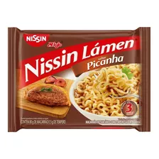 Miojo Nisssin Lamen 90 G Sabor Frango Miojo Picanha