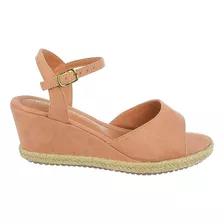 Sandalia Flatform Anabela Espadrile Original Anatômica Luxo