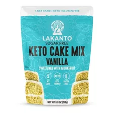 Lakanto Keto Cake Mix Vanilla 250 G