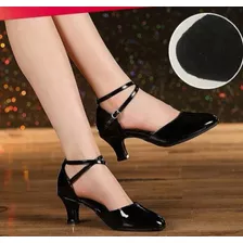 Zapatos De Baile Negros Cerrados 36 Y 37