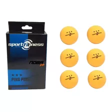 Pelotas De Ping Pong De 40mm/cja X 6 Unds Sport Fitness