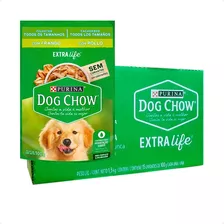 15 Ração Úmida Dog Chow Frango Ao Molho P Cães Filhotes 100g