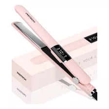 Plancha De Pelo Pritech Flat Iron, Plancha De Titanio Con Te