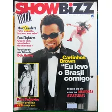 Show Bizz 123 Carlinhos Brown Engenheiros Pôster Jo Bon Jovi