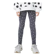 Calça Legging Infantil Menina Estampada Em Moletom Peluciado