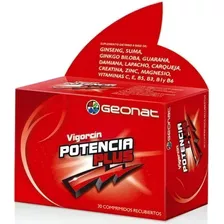 Geonat Vigorcín Potencia Plus 30 Comp Energía Antioxidante Sabor No