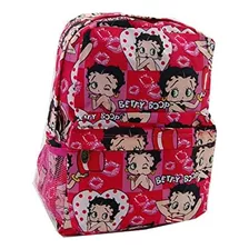 Mochila Betty Boop De Microfibra De 16 Pulgadas (rosa)