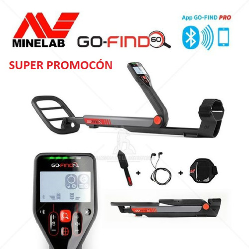 Minelab Go-find 66 Detector De Metales Bluetooth Playa Oro $