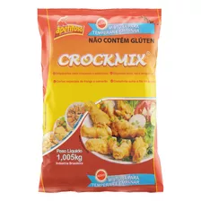 Crockmix 1kg Farinha Para Empanar S/ Glúten E Conservantes