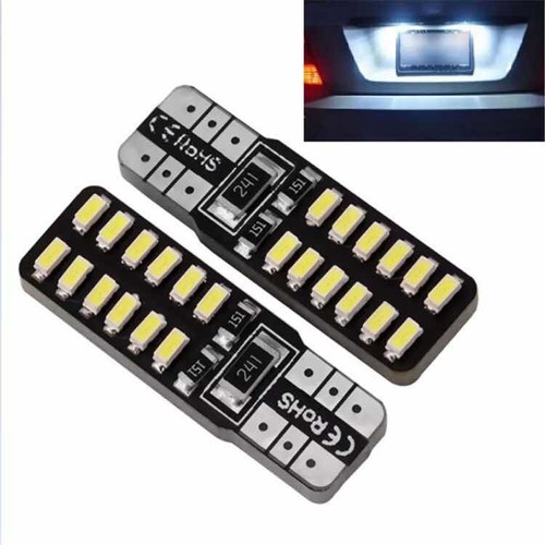 2x Focos Pellizc T10 24 Smd 3014 Canbus 12v W3w W5w 168 194 Foto 9