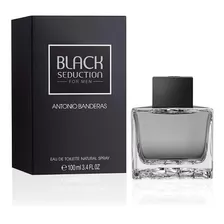 Perfume Antonio Banderas Seduction In Black Men 3.4 Oz. Edt 