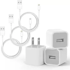 Cargador iPhone - Apple Mfi Certified - 3 Unidades